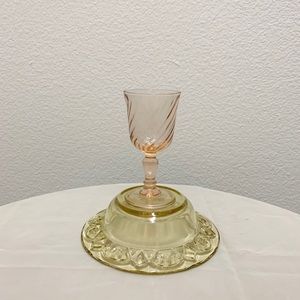 Vintage Art Deco candle holder